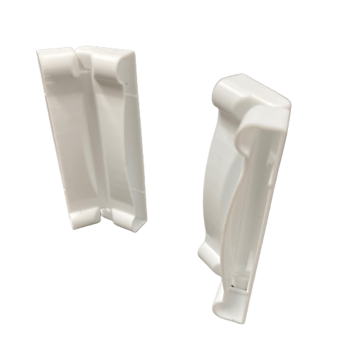 Pair of Pelmate Wood Venetian Blind Pelmet Connector (T1 style)